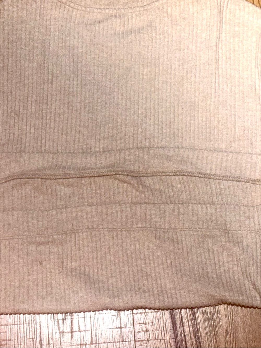 Caslon Two-Layer Ribbed Knit Pullover - Picture 4 of 4
